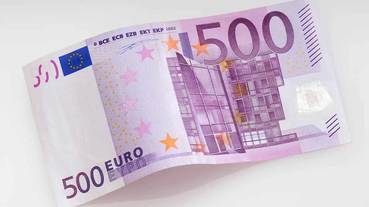 500-Euro-Scheine sind noch im Gesamtwert von 200 Milliarden Euro im Umlauf.