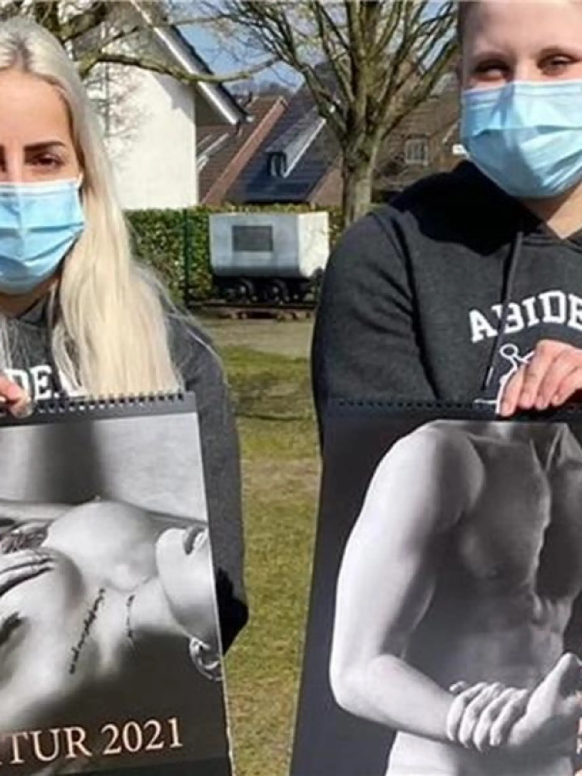 Die Schüler der Gesamtschule Schermbeck haben einen Akt-Kalender veröffentlicht.