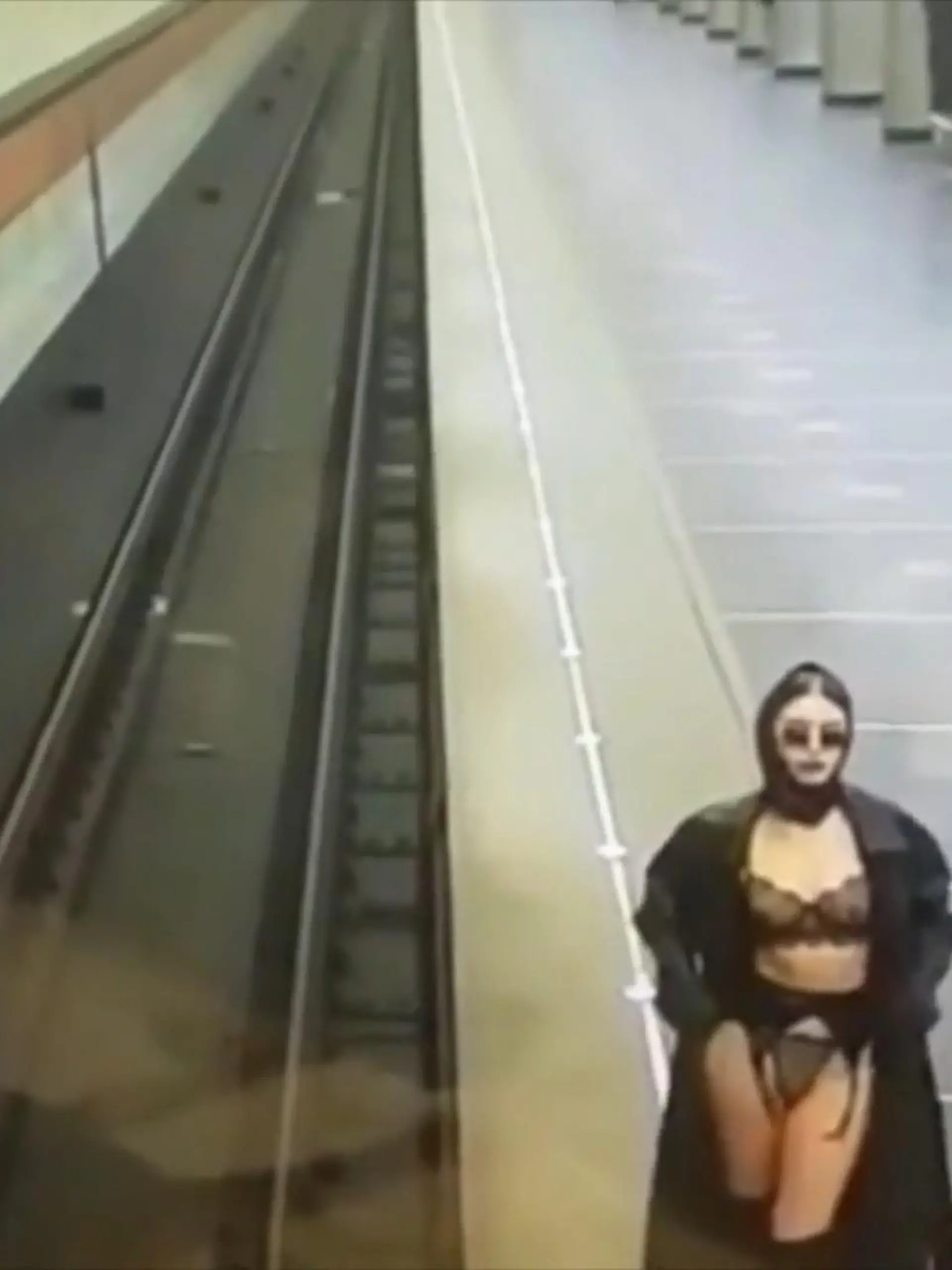 Bild zu: "Sexy Striptease-Show in der U-Bahn"