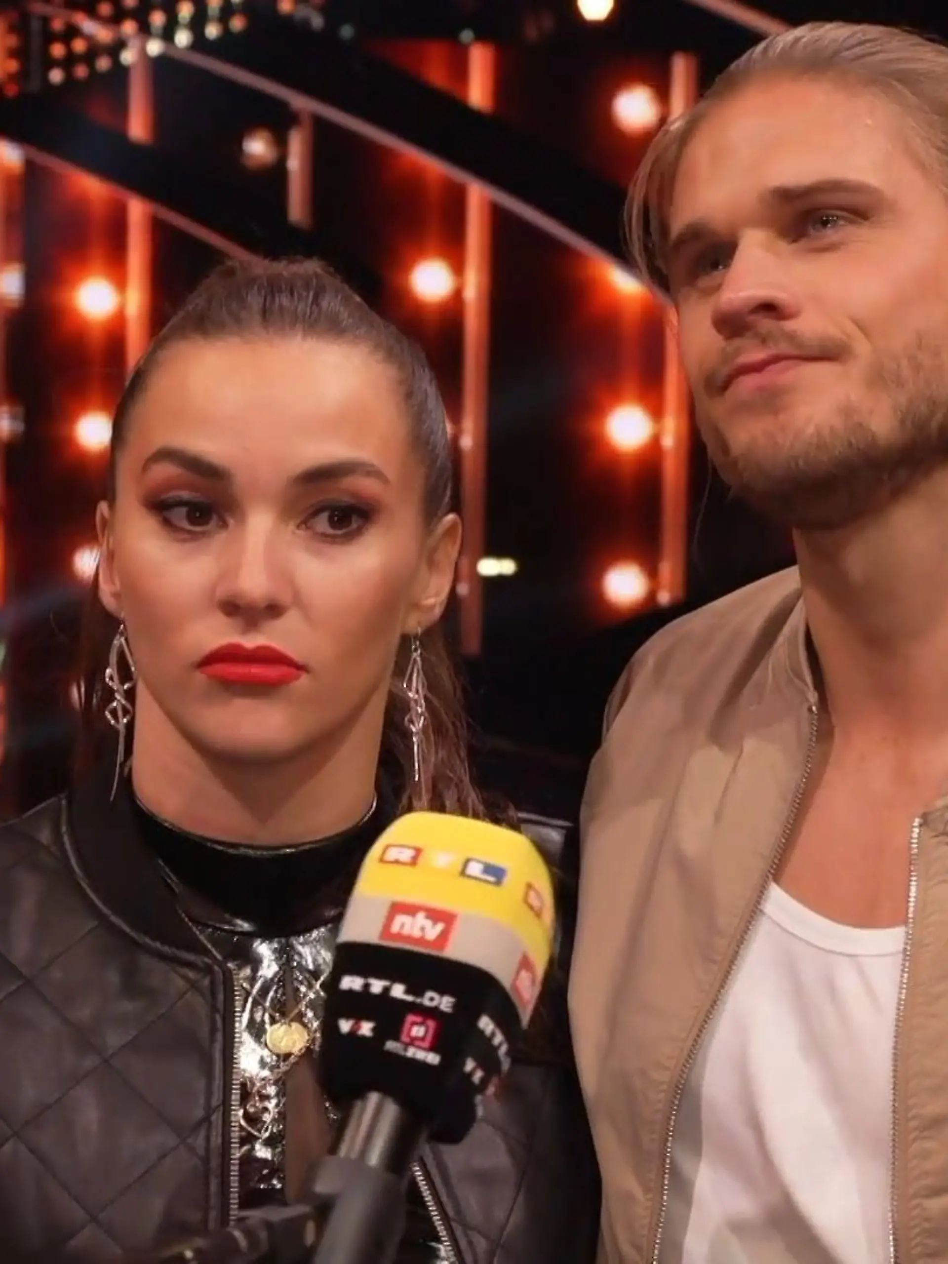 Renata Lusin und Rúrik Gíslason