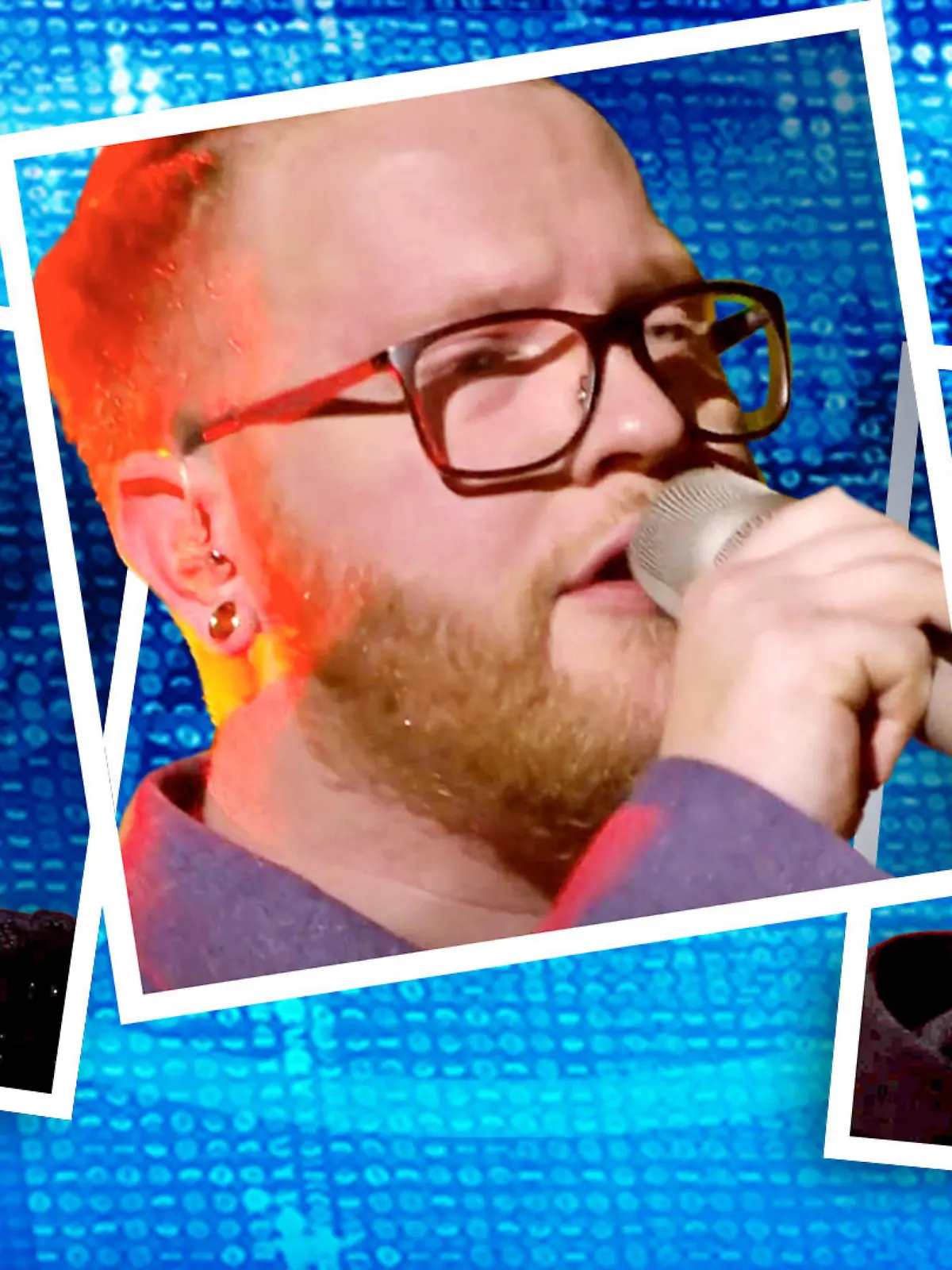 Jan-Marten Block bewegt mit seinem Auftritt bei DSDS 2021 die Juroren Maite Kelly und Mike Singer.