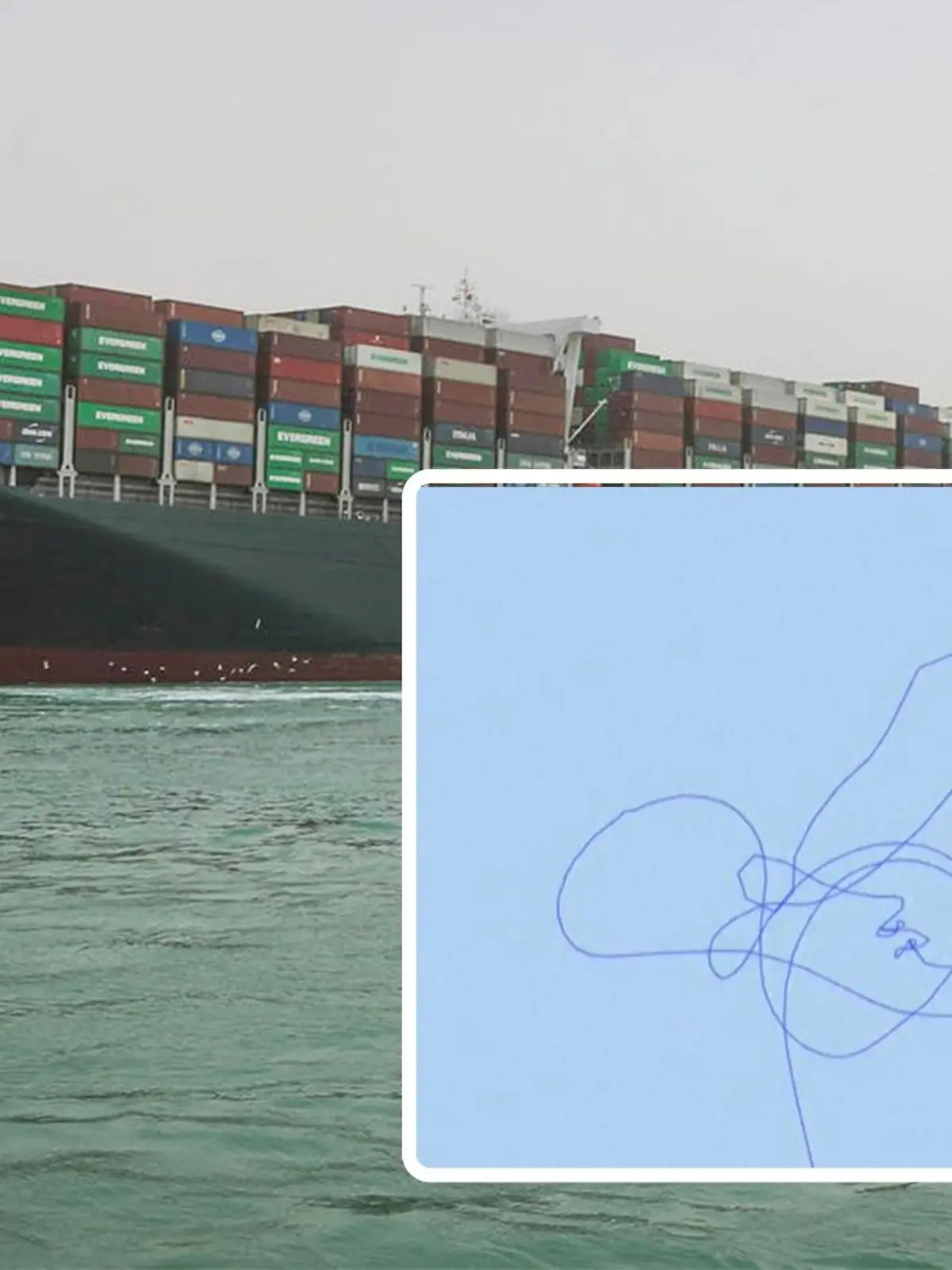 Suezkanal Penis Ever Given