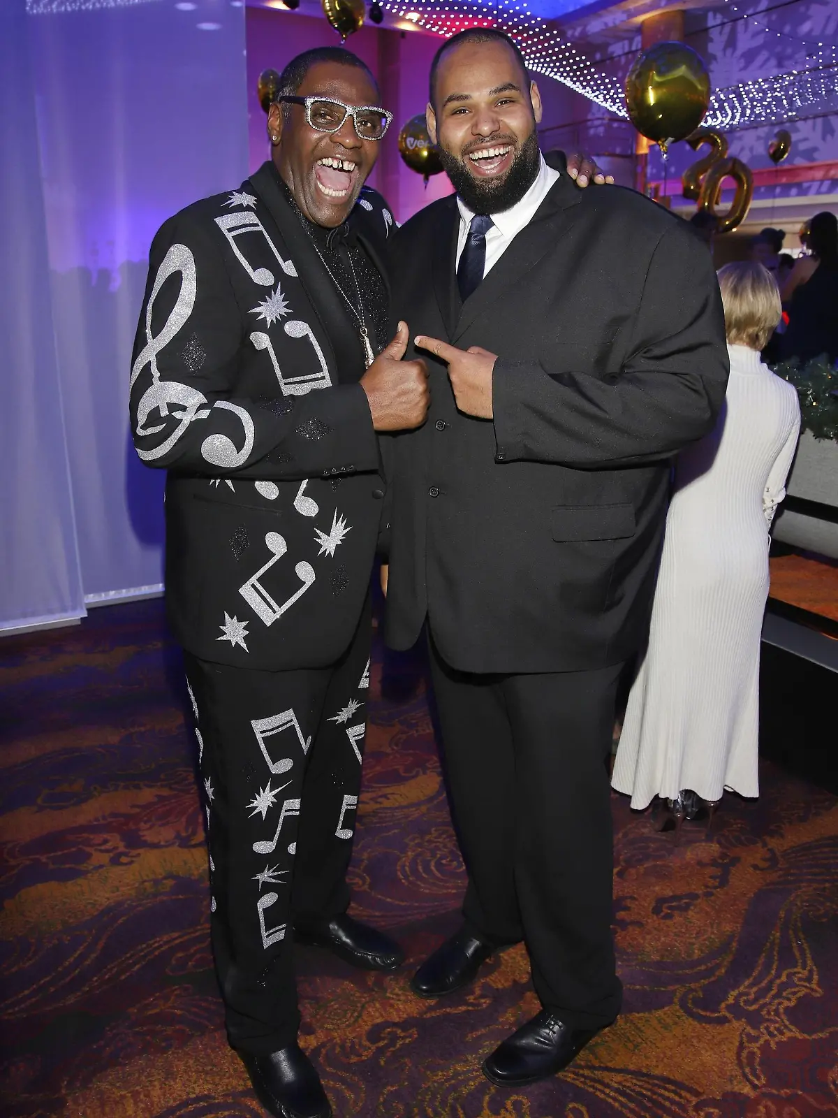  Alphonso Williams mit Sohn Raphael Williams beim Movie Meets Media 2018 Event im Hotel Grand Elyssee. Hamburg, 03.12.2018 *** Alphonso Williams with son Raphael Williams at the Movie Meets Media 2018 Event at the Hotel Grand Elyssee Hamburg 03 12 2018 Foto:xgbrcix/xFuturexImage