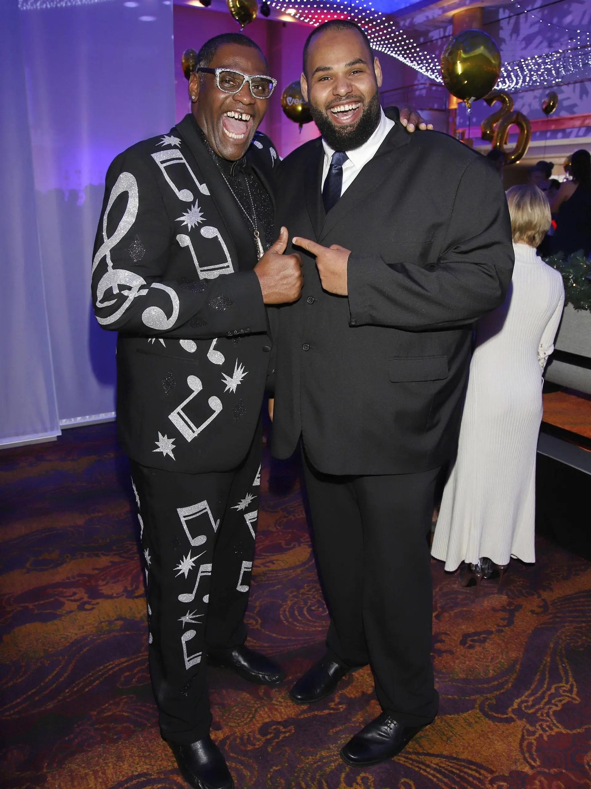  Alphonso Williams mit Sohn Raphael Williams beim Movie Meets Media 2018 Event im Hotel Grand Elyssee. Hamburg, 03.12.2018 *** Alphonso Williams with son Raphael Williams at the Movie Meets Media 2018 Event at the Hotel Grand Elyssee Hamburg 03 12 2018 Foto:xgbrcix/xFuturexImage