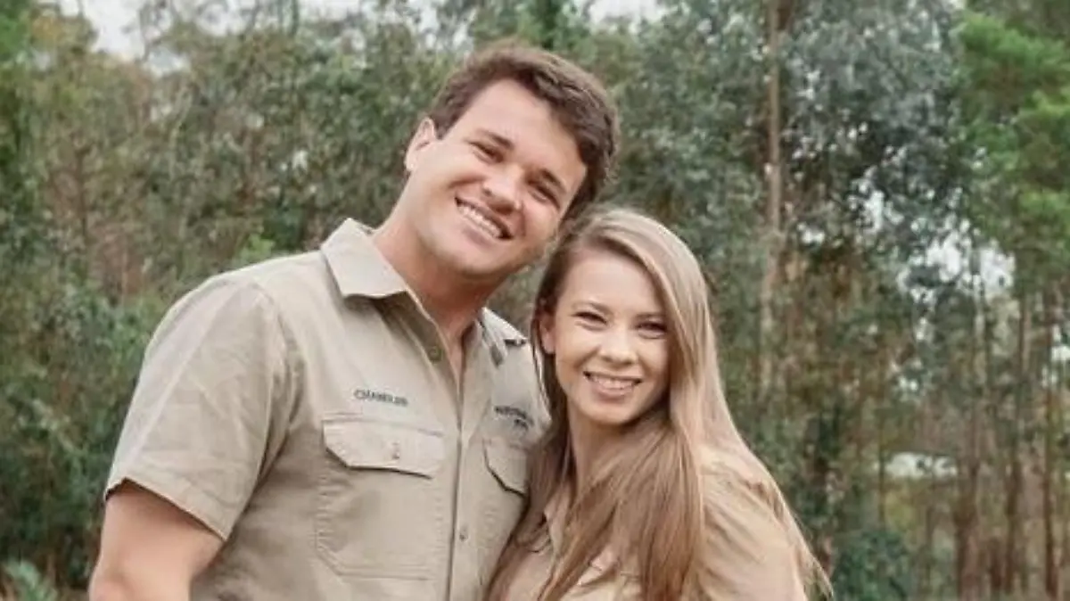 Bindi Irwin mit ihrem Ehemann Chandler Powell