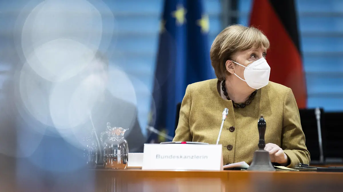 Angela Merkel, Bundeskanzlerin, aufgenommen vor Beginn der woechentlichen Sitzung des Kabinetts in Berlin, 17.03.2021. Berlin Deutschland *** Angela Merkel, German Chancellor, photographed before the start of the weekly meeting of the cabinet in Berlin, 17 03 2021 Berlin Germany Copyright: xFlorianxGaertner/photothek.dex