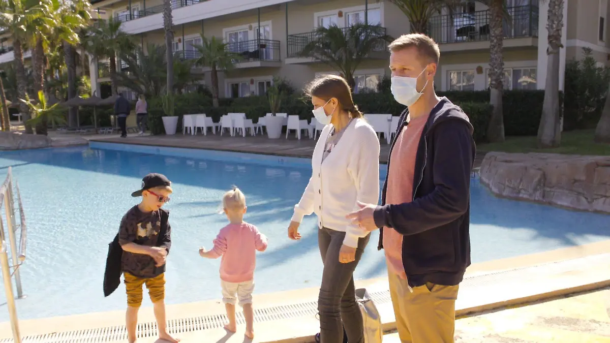 Familie Gehrmann ist trotz Corona nach Mallorca geflogen und fühlt sich sicher.
