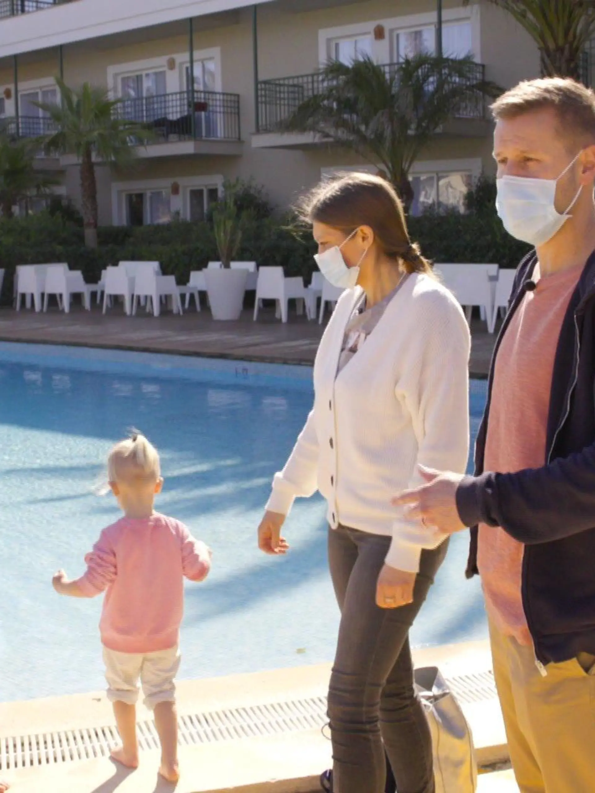 Familie Gehrmann ist trotz Corona nach Mallorca geflogen und fühlt sich sicher.