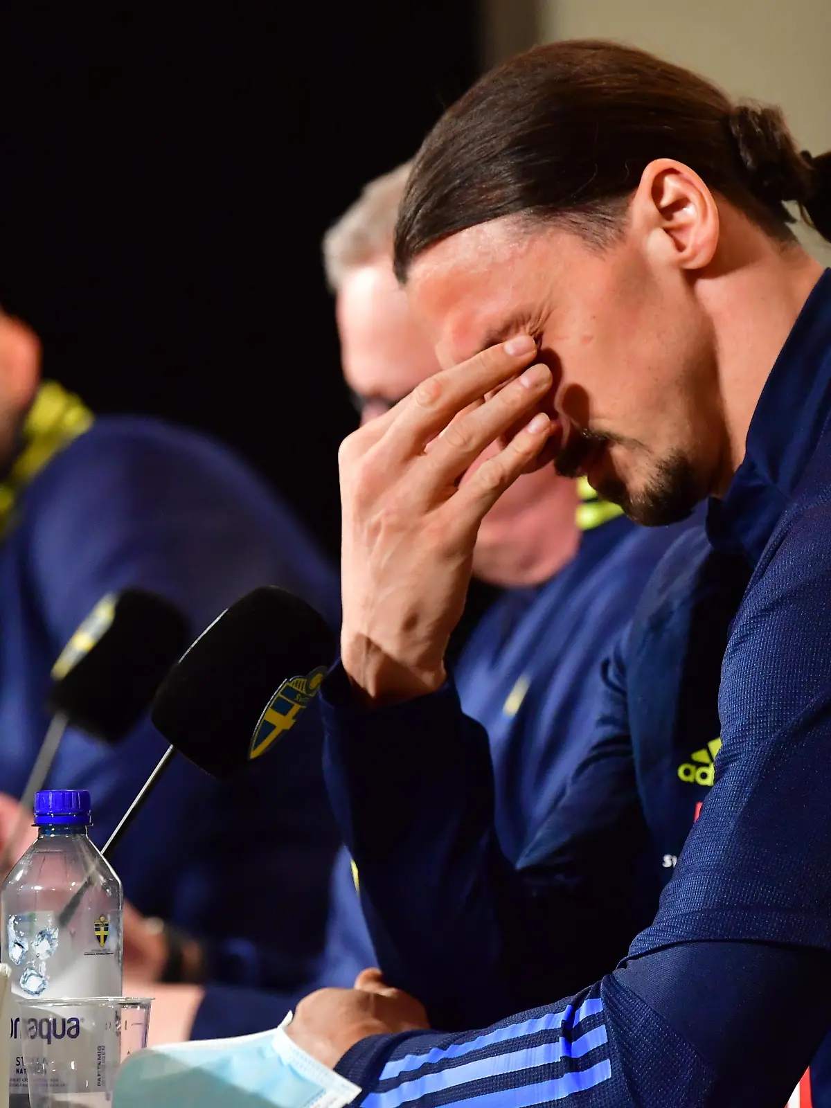 Pressekonferenz mit Nationalmannschaft