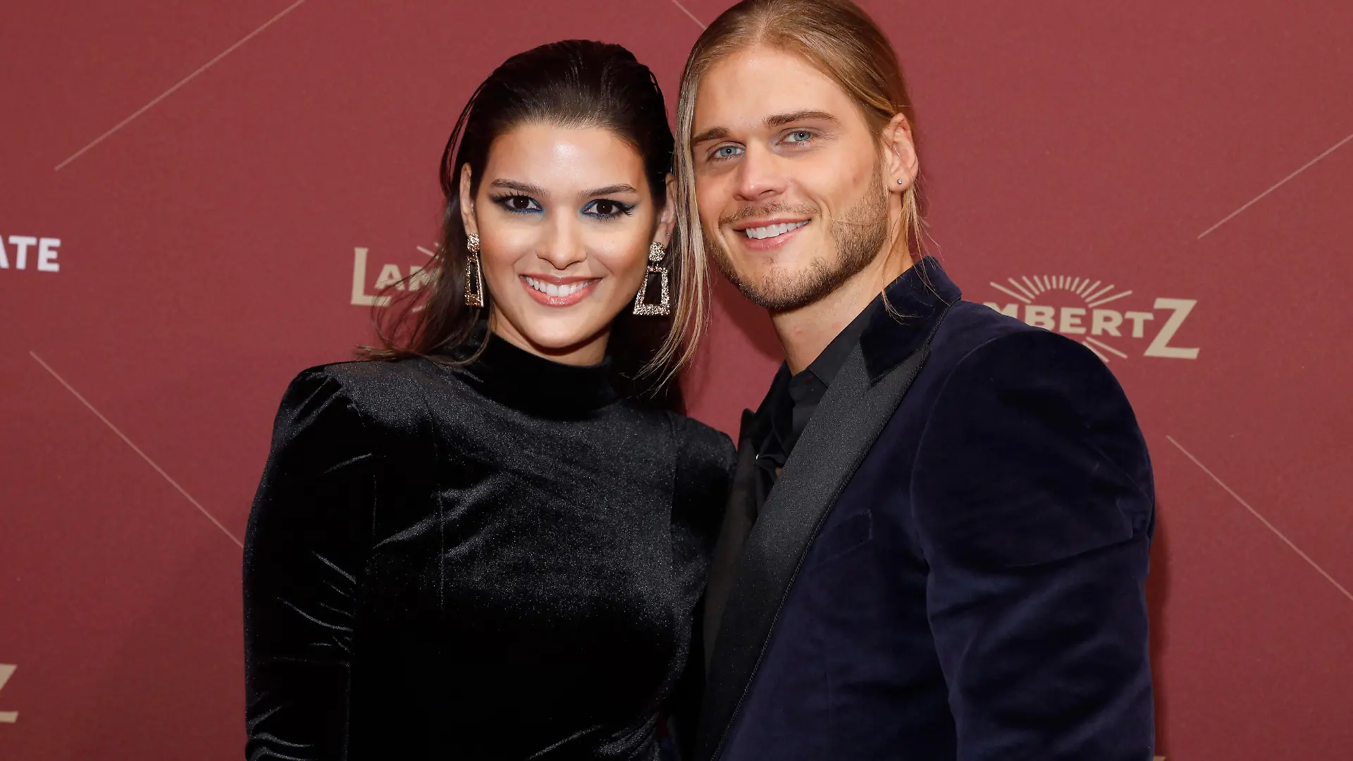 Rurik Gislason mit Freundin Nathalia Soliani bei der 22. Lambertz Monday Night 2020 im Alten Wartesaal. Köln, 03.02.2020 *** Rurik Gislason with girlfriend Nathalia Soliani at the 22 Lambertz Monday Night 2020 in the Old Waiting Room Cologne, 03 02 2020 Foto:xC.xHardtx/xFuturexImage