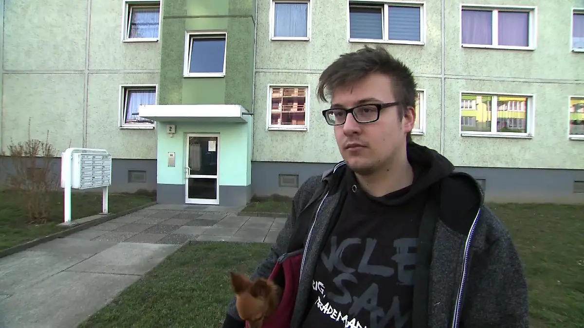 David, Opfer von Brandstiftung