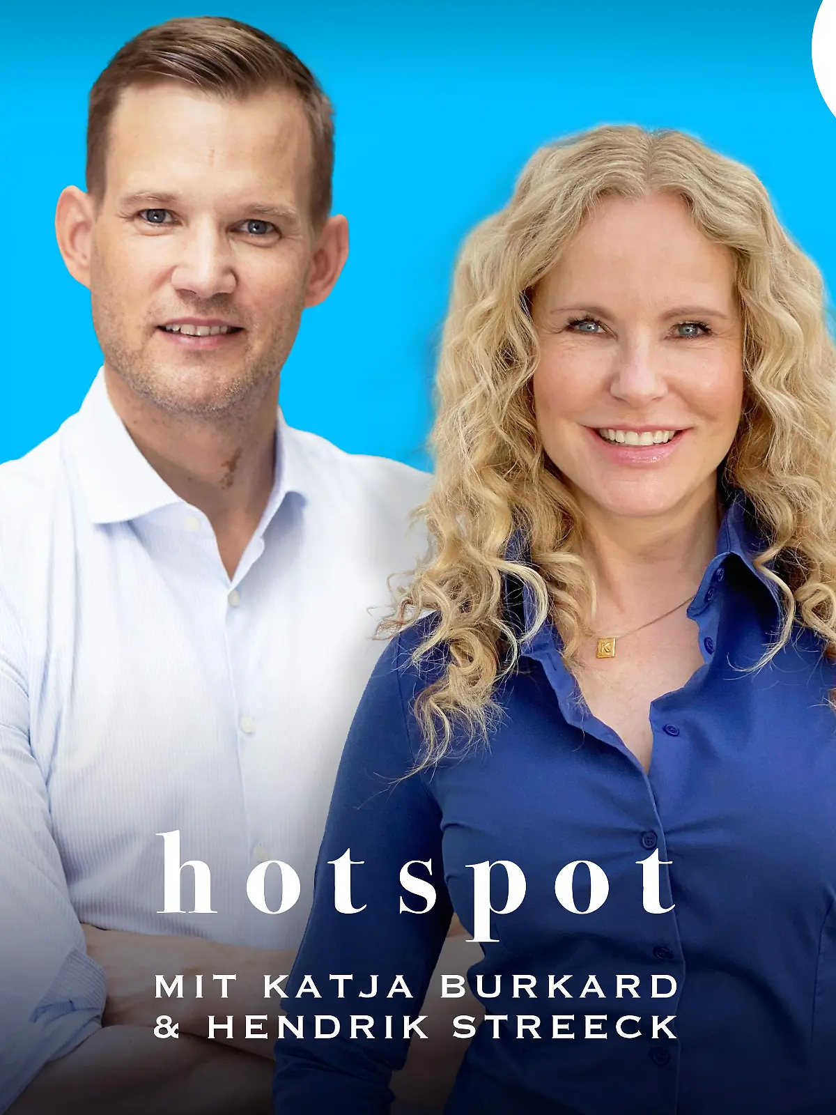 Katja Burkard und Hendrik Streeck sprechen ab jetzt jede Woche im Podcast "Hotspot - Der Pandemie-Talk"