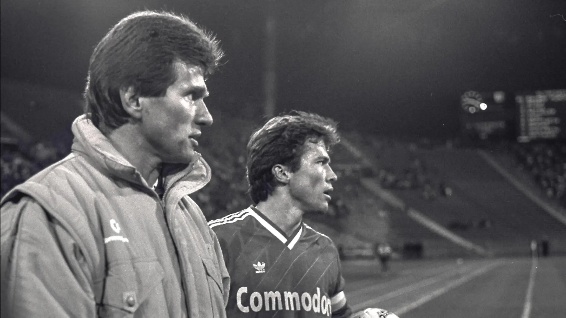 FC Bayern 04.11.1987 Trainer Jupp Heynckes Lothar Matthäus FC Bayern München 1987 /198