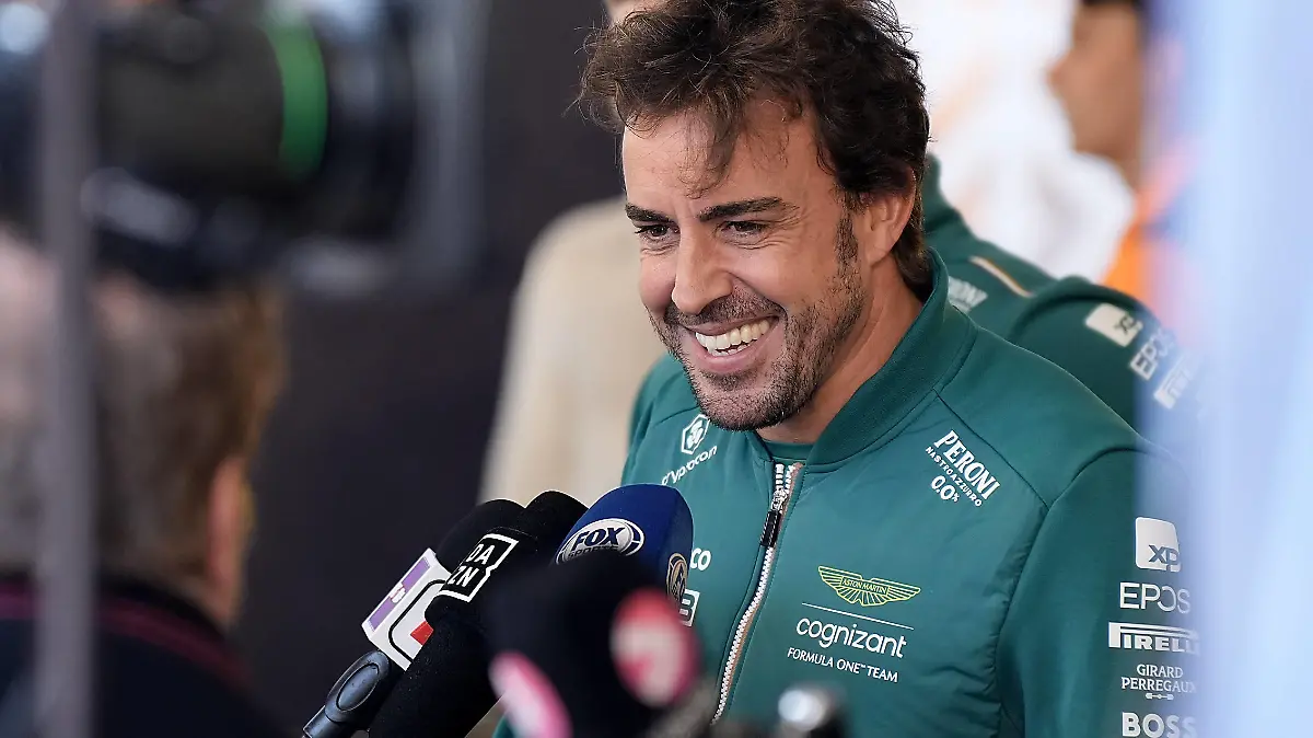 FORMULA 1 AZERBAIJAN GRAND PRIX 2023 / 27.04.2023, Baku City Circuit , Baku, FORMULA 1 AZERBAIJAN GRAND PRIX 2023 ,im Bild Fernando Alonso ESP, Aston Martin Aramco Cognizant Formula One Team *** FORMULA 1 AZERBAIJAN GRAND PRIX 2023 27 04 2023, Baku City Circuit , Baku, FORMULA 1 AZERBAIJAN GRAND PRIX 2023 ,in picture Fernando Alonso ESP , Aston Martin Aramco Cognizant Formula One Team nordphotoxGmbHx/xBratic nph00250
