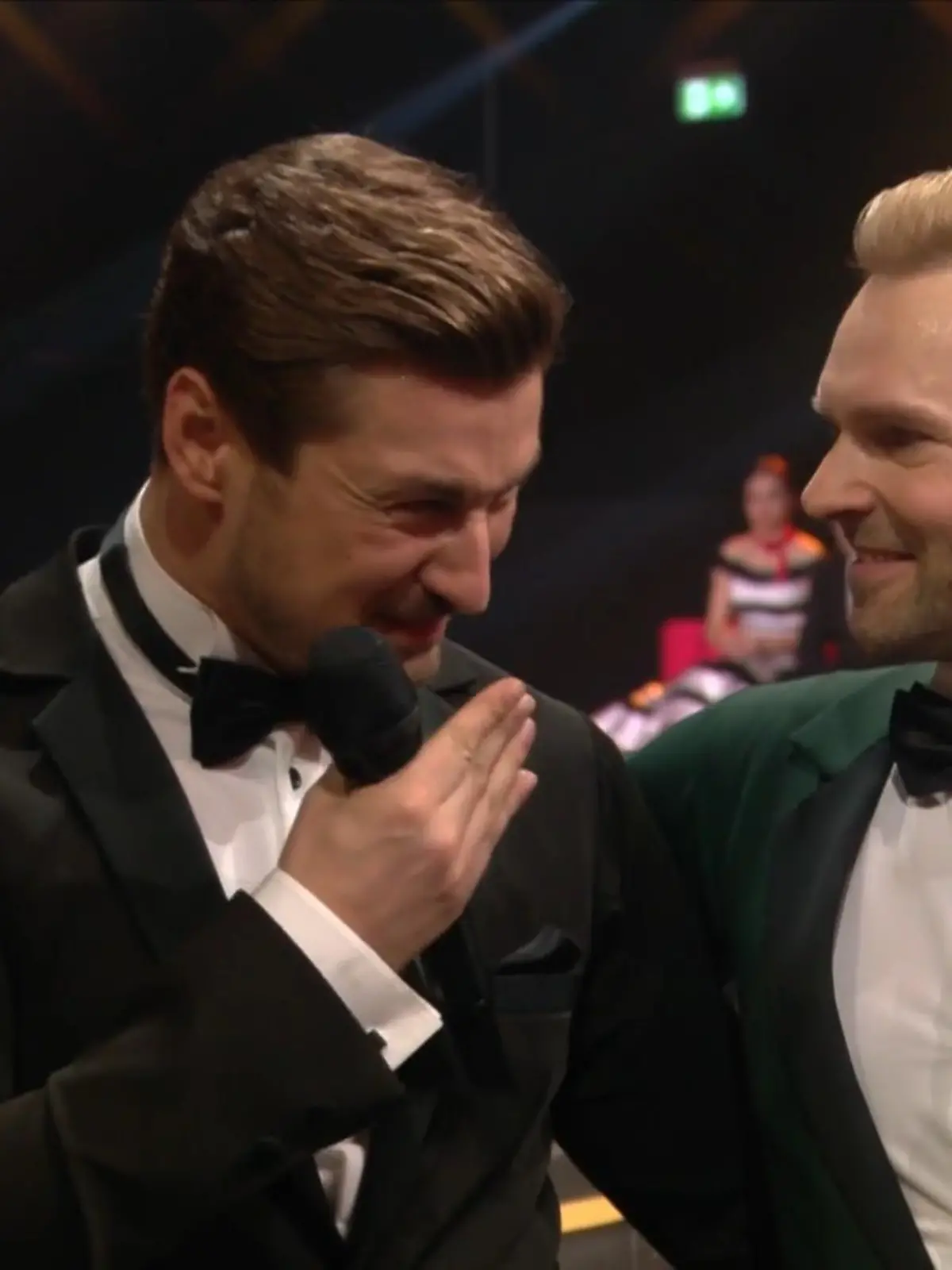 Nicolas wird emotional
