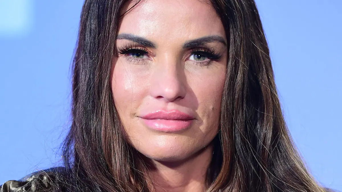 Katie Price hat mit einem Foto-Filter gespielt.