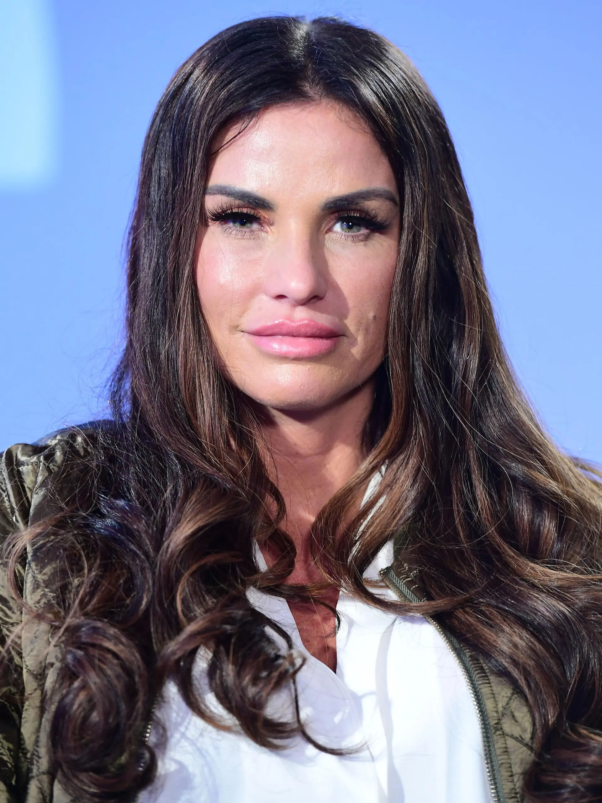 Katie Price hat mit einem Foto-Filter gespielt.