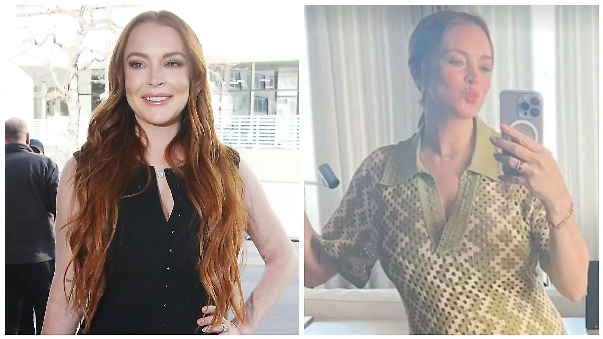 Lindsay Lohan hat allen Grund zum Strahlen! Auf Instagram zeigt die schwangere Schauspielerin zum ersten Mal ihr Baby-Bäuchlein.