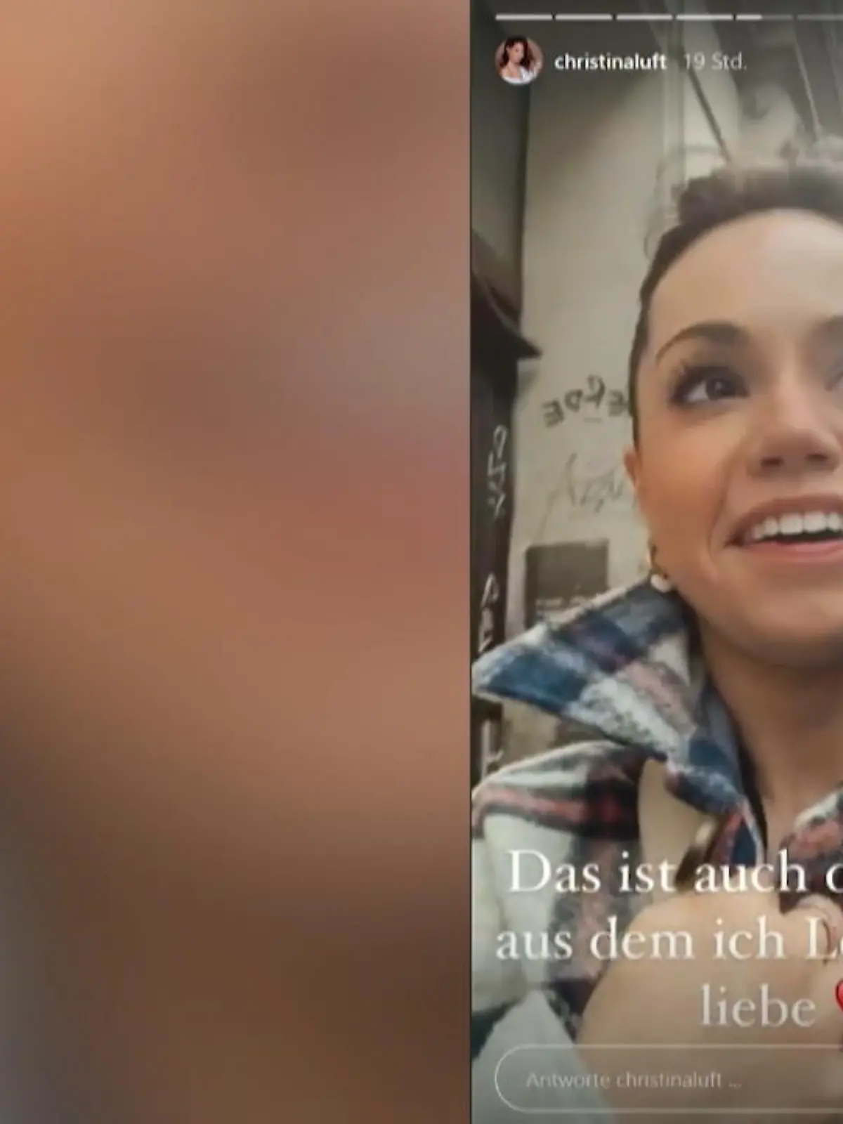 Bild zu: "Christina Luft wird nach "Let's Dance"-Training emotional"