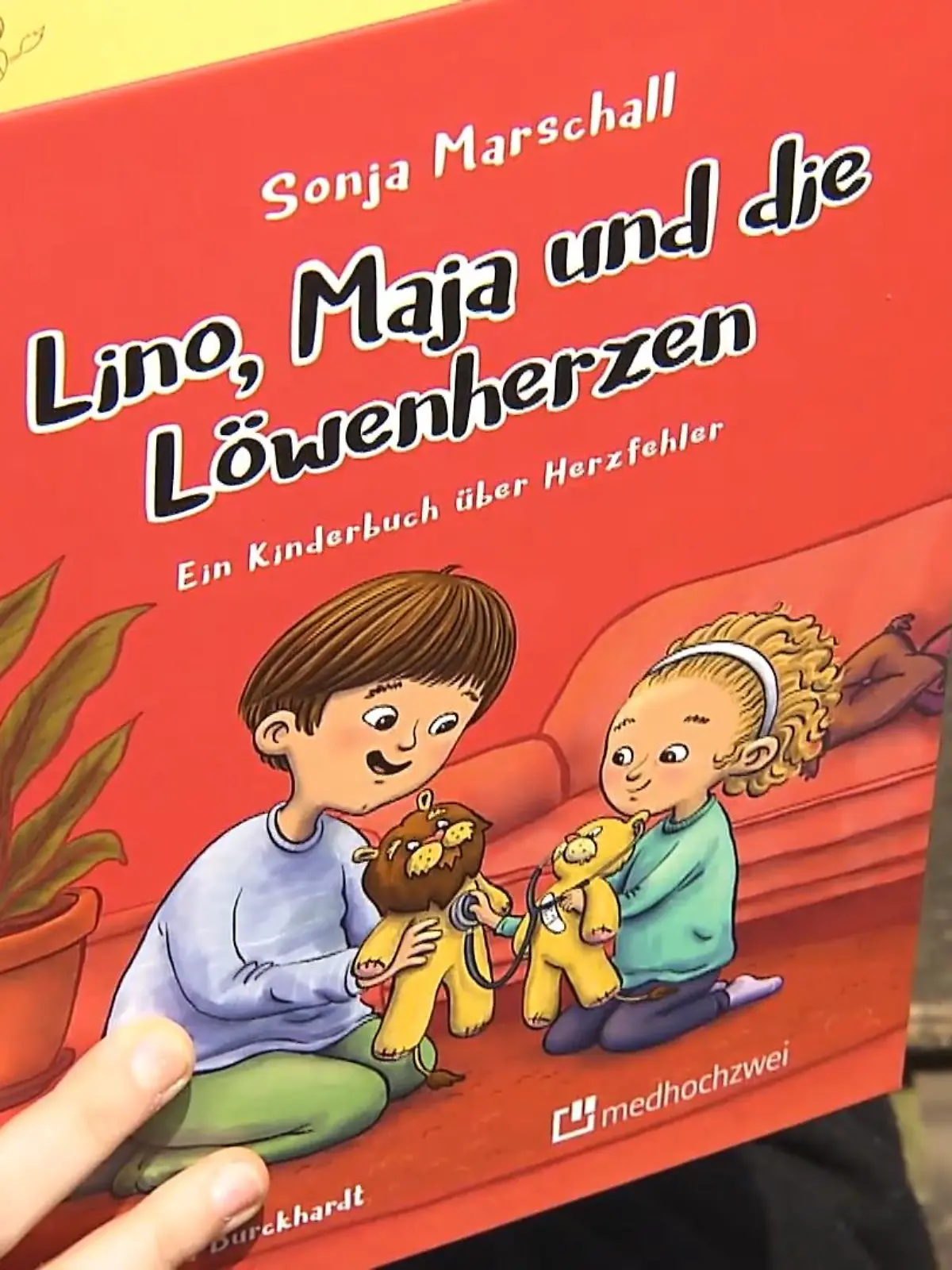 Die Frankfurterin Sonja Marschall schreibt ihr zweites Kinderbuch. Diesmal geht es um das Thema Herzerkrankungen.