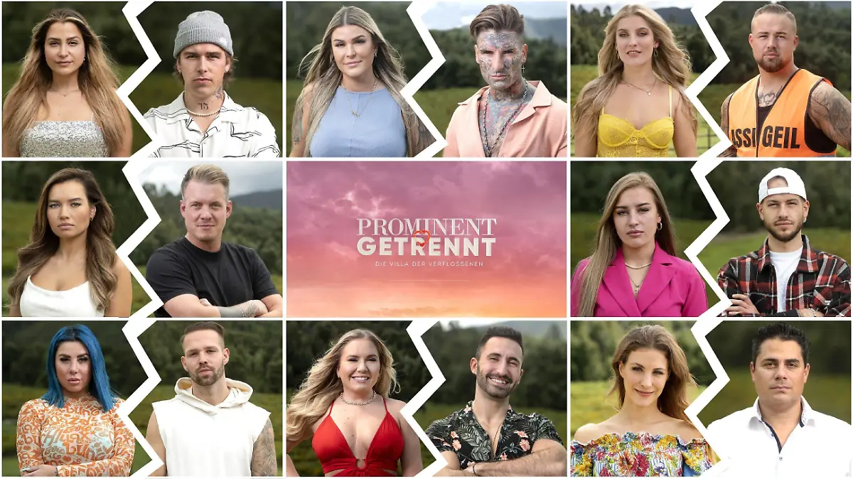 Die Paare der zweiten Staffel v.l.: Jenefer Riili und Matthias Höhn, Gloria Glumac und Nikola Glumac, Sandra van der Heide und Juliano Fernandez, Karina Wagner und Gustav Masurek, Michelle Kaminsky und Marc-Robin Wenz, Kate Merlan und Jakub Merlan-Jarecki, Marlisa Rudzio und Fabio de Pasquale, Stefanie Schanze und Silva Gonzalez

Die Verwendung des sendungsbezogenen Materials ist nur mit dem Hinweis und Verlinkung auf RTL+ gestattet.