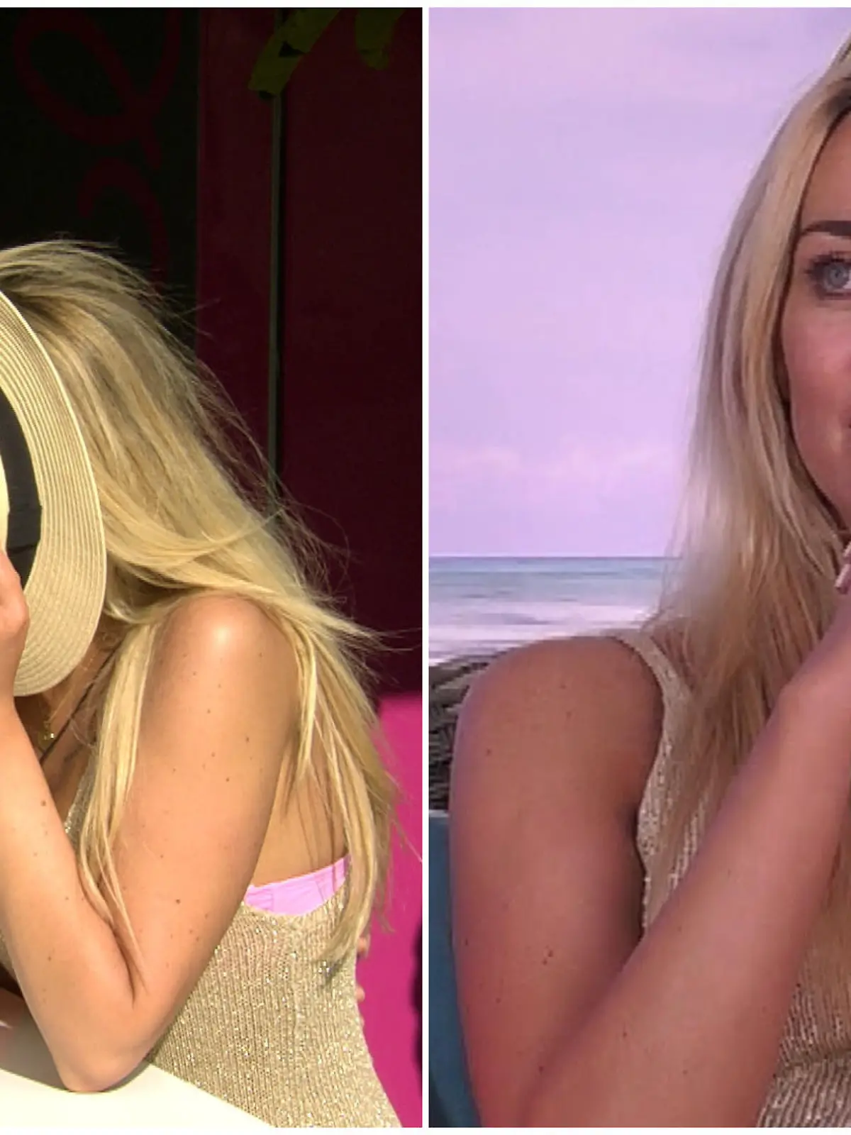 Nicole versinkt im Tränenmeer