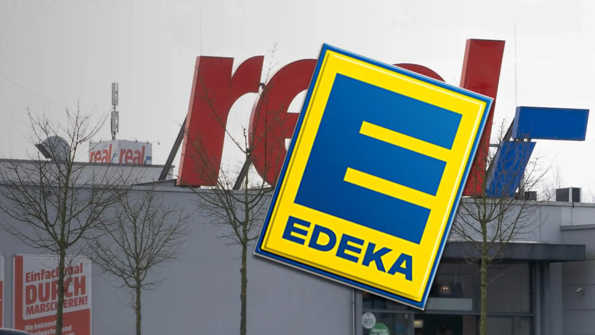 Edeka kann 51 Real-Filialen übernehmen