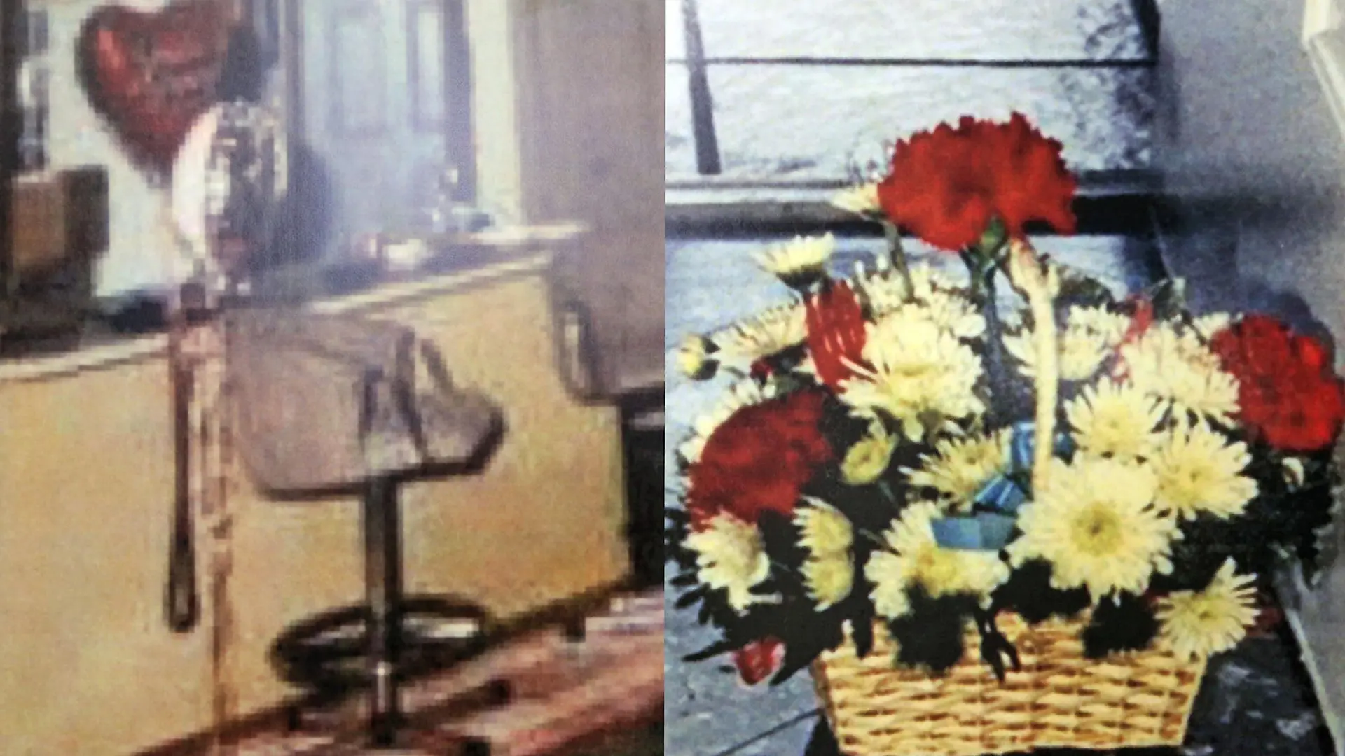 October 21, 2022: Photographs of balloons and flowers are on display during a news conference held Thursday, Sept. 28, 2017, in West Palm Beach to announce the arrest of Sheila Keen Warren in the case of the ''killer clown'' murder from 1990. (Credit Image: © Amy Beth Bennett/Sun Sentinel via ZUMA Press Wire