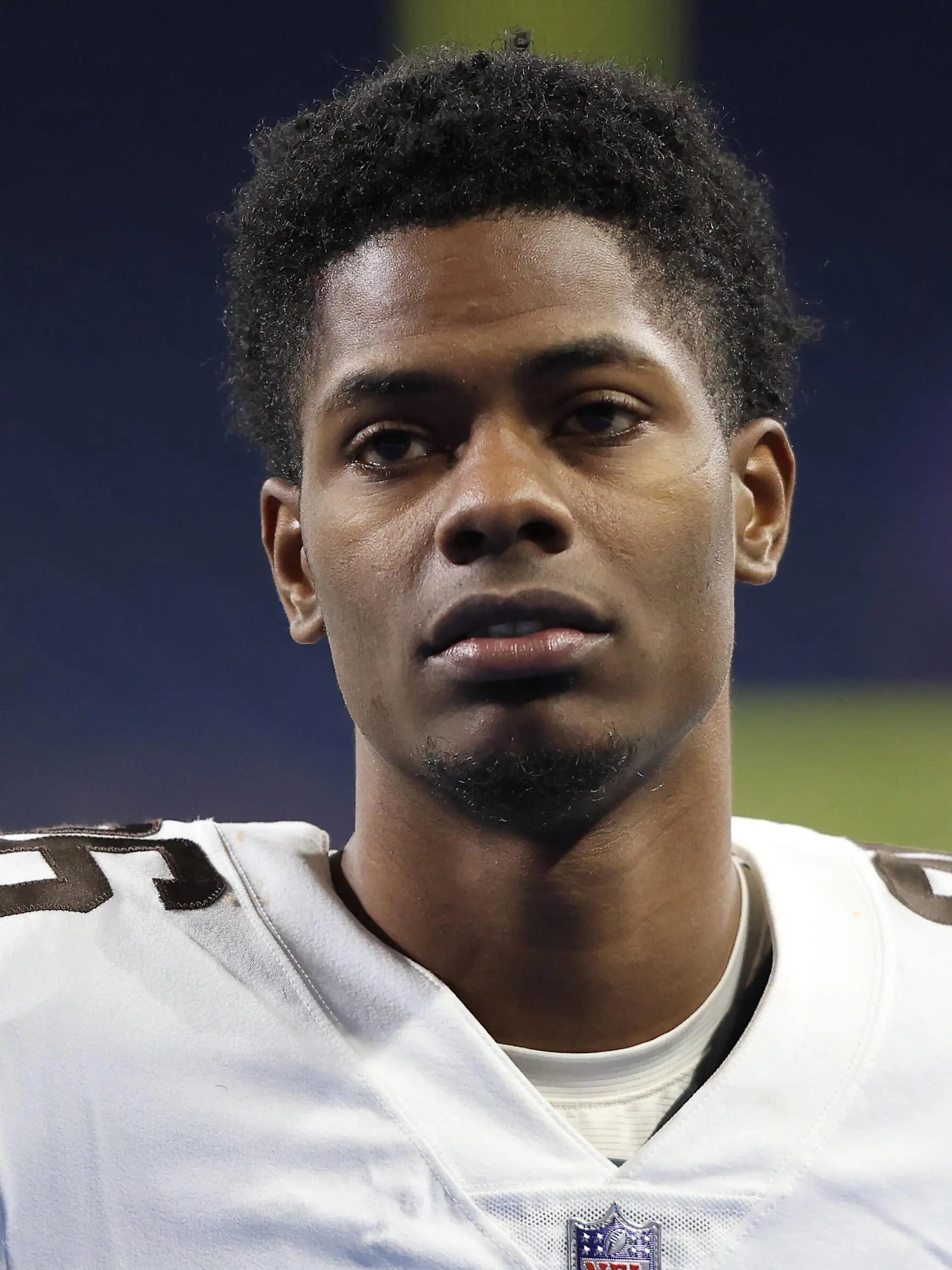 Buffalo Bills vs Cleveland Browns Cleveland Browns cornerback Greedy Williams 26 walks off the field after the conclusion of an NFL, American Football Herren, USA football game between the Buffalo Bills and the Cleveland Browns in Detroit, Michigan USA, on Sunday, November 20, 2022 Detroit Michigan United States PUBLICATIONxNOTxINxFRA Copyright: xJorgexLemusx originalFilename:lemus-buffalob221120_np6il.jpg 