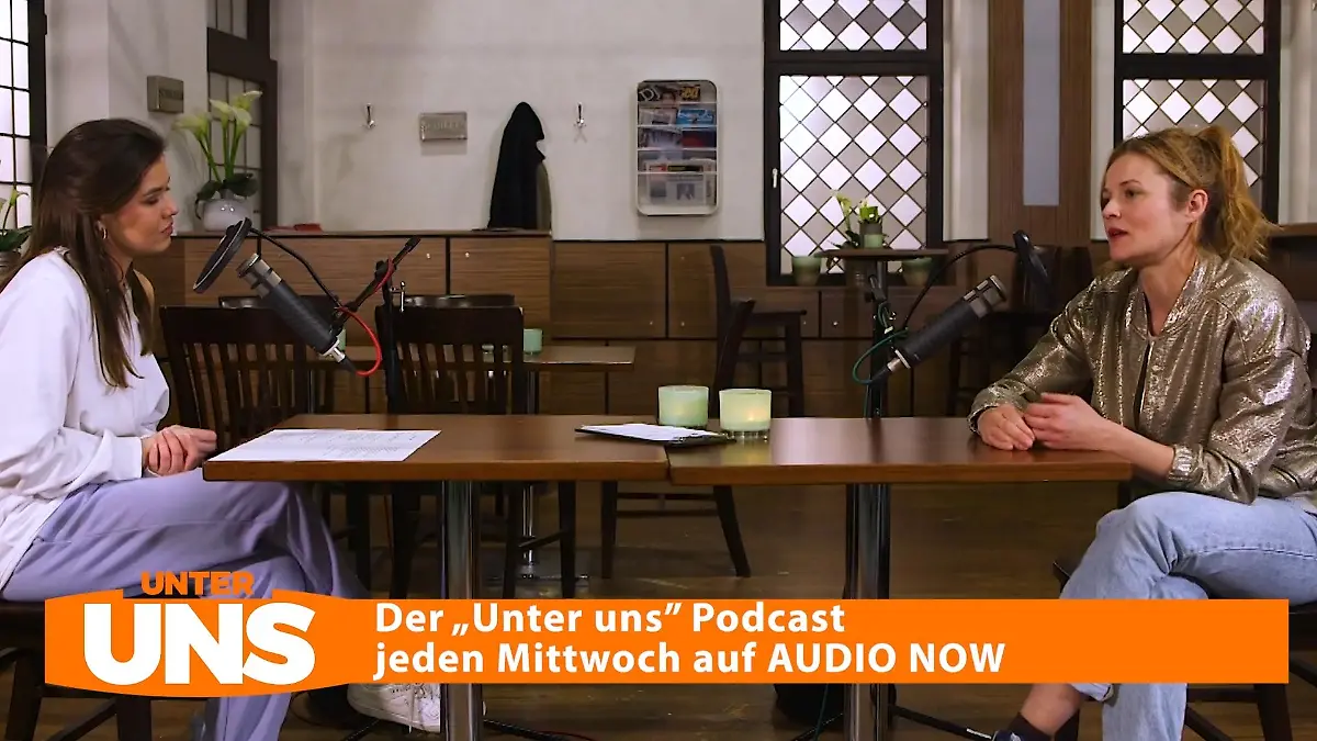 Nina Weisz & Jan Ammann zu Gast im Podcast Die neuen „Unter uns“-Stars stellen sich vor