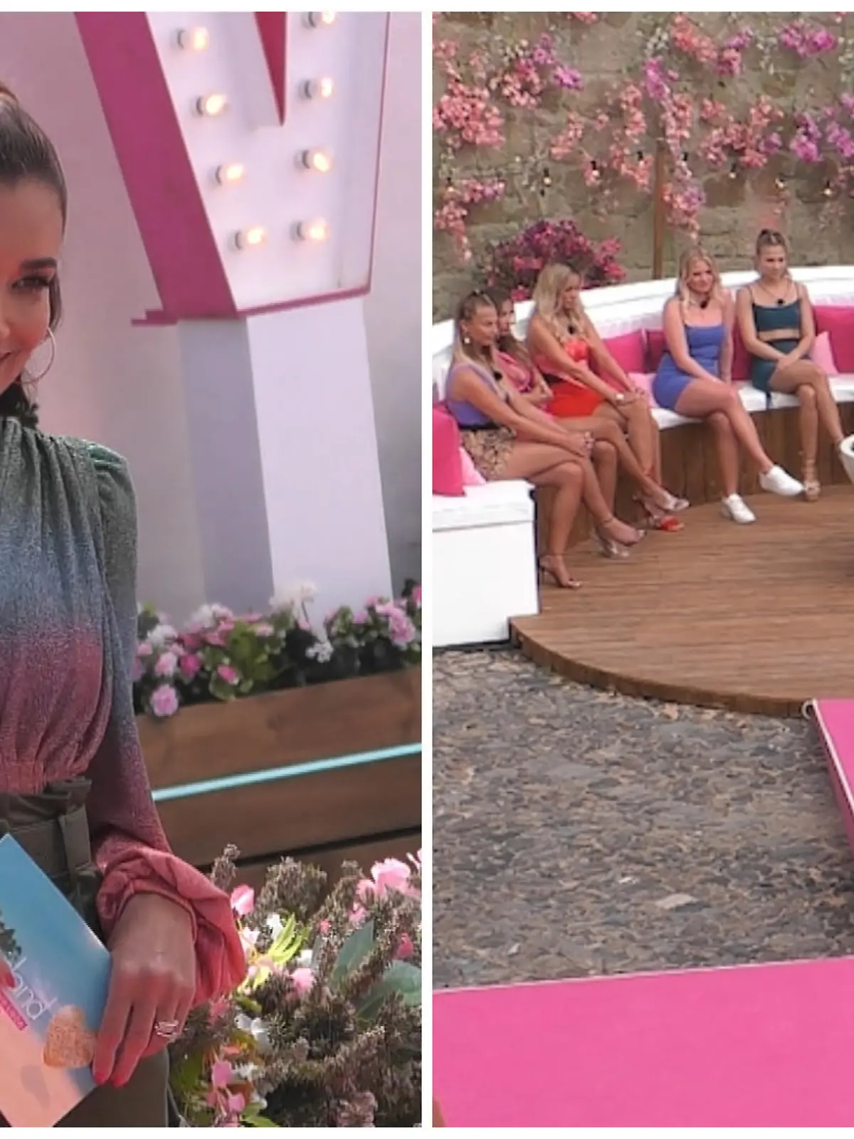 Jana Ina Zarrella hat etwas zu verkünden.