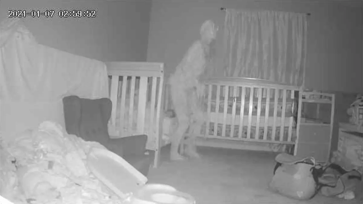 Baby-Kamera nimmt Gruselbilder auf