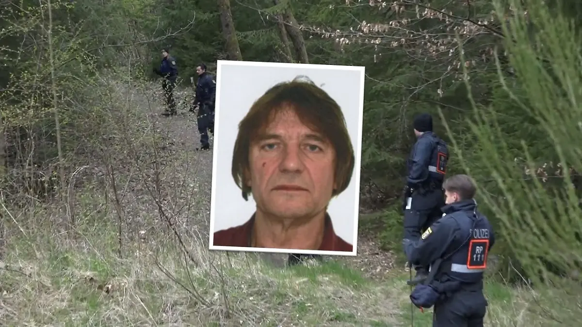 Suche nach Alexander Meisner im Wald bei Weitefeld