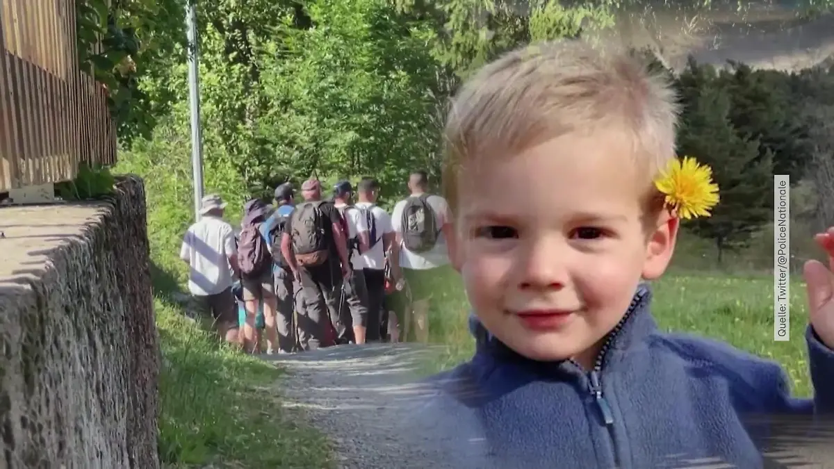 Ein kleiner Junge im Protrait