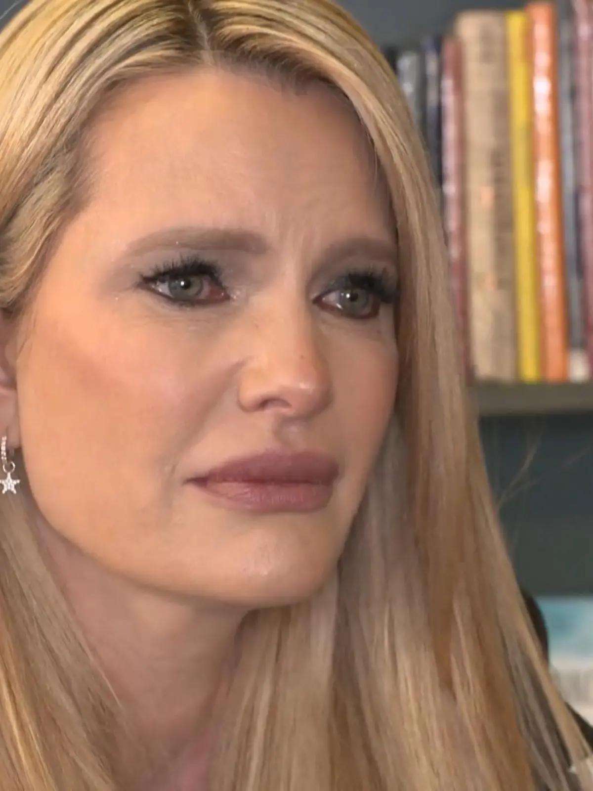 Mirja du Mont kommen Tränen im RTL-Interview.