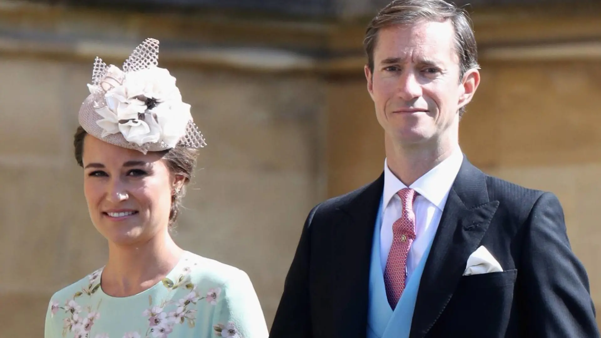  . 19/05/2018. Windsor, United Kingdom. Pippa Middleton and James Matthews at The Royal Wedding of Prince Harry and Meghan Markle in Windsor, United Kingdom. PUBLICATIONxINxGERxSUIxAUTxHUNxONLY xi-Images/Poolx IIM-17793-0109