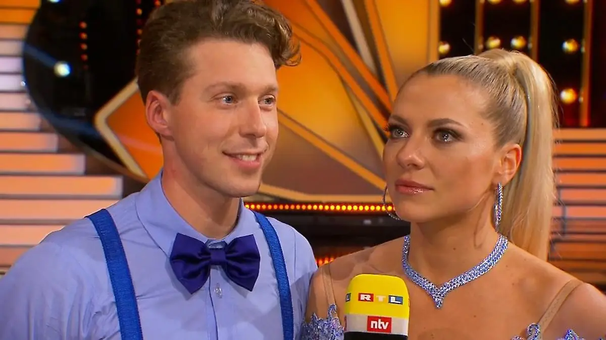 Valentina Pahde kommen im Interview wieder die Tränen Gefühlsausbruch bei "Let's Dance"