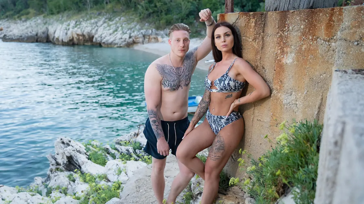 Sabine (28) und Mike (28) aus Heilbronn sind eines der vier Pärchen auf "Temptation Island" 2021