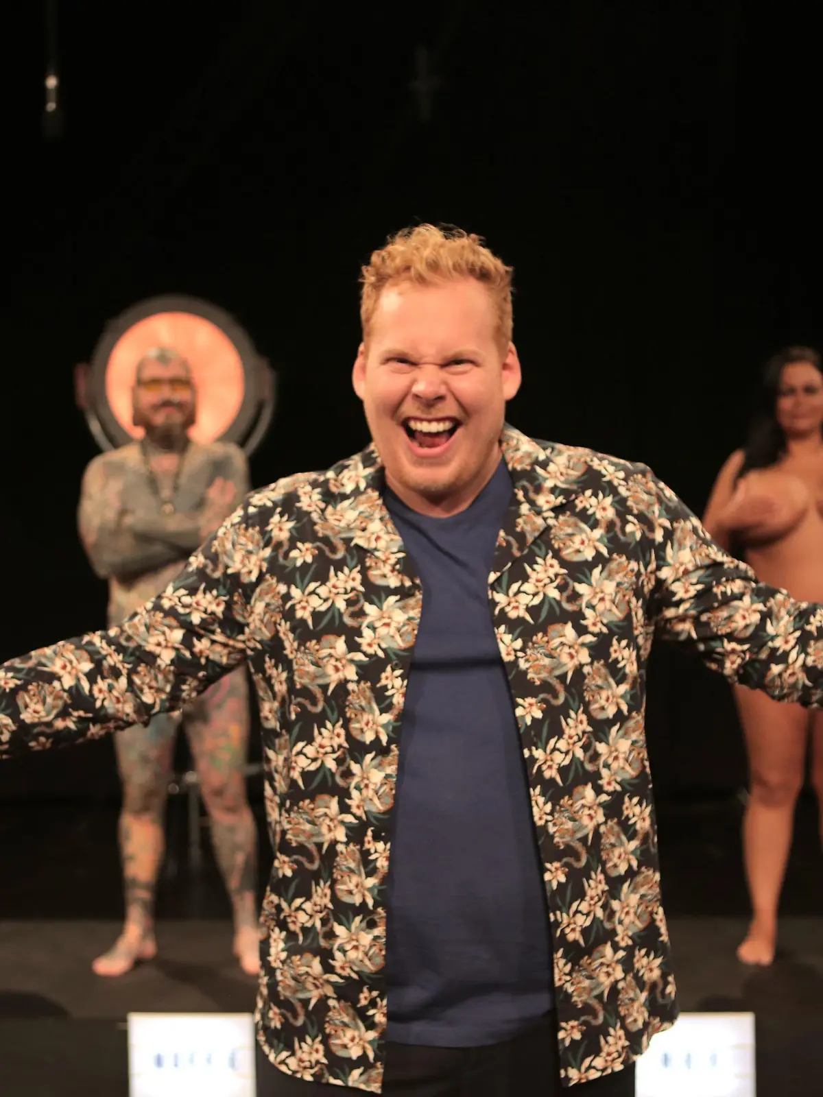 Pressebild zur dänischen TV-Show 'Ultra Strips Down'