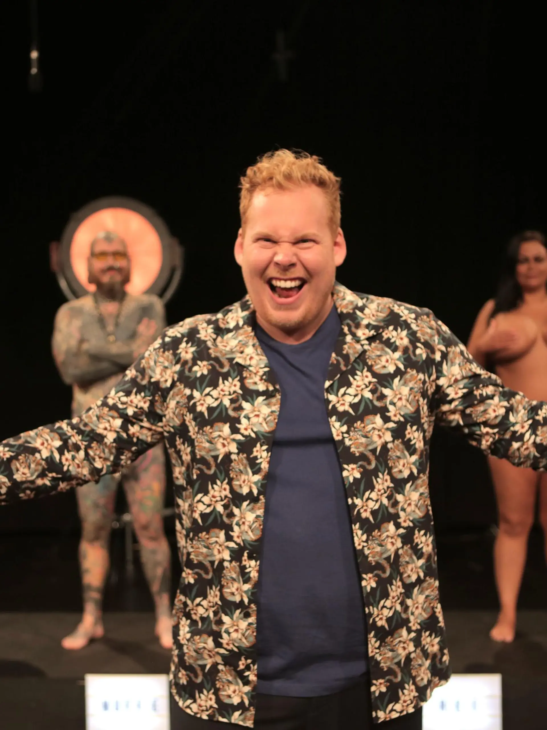 Pressebild zur dänischen TV-Show 'Ultra Strips Down'