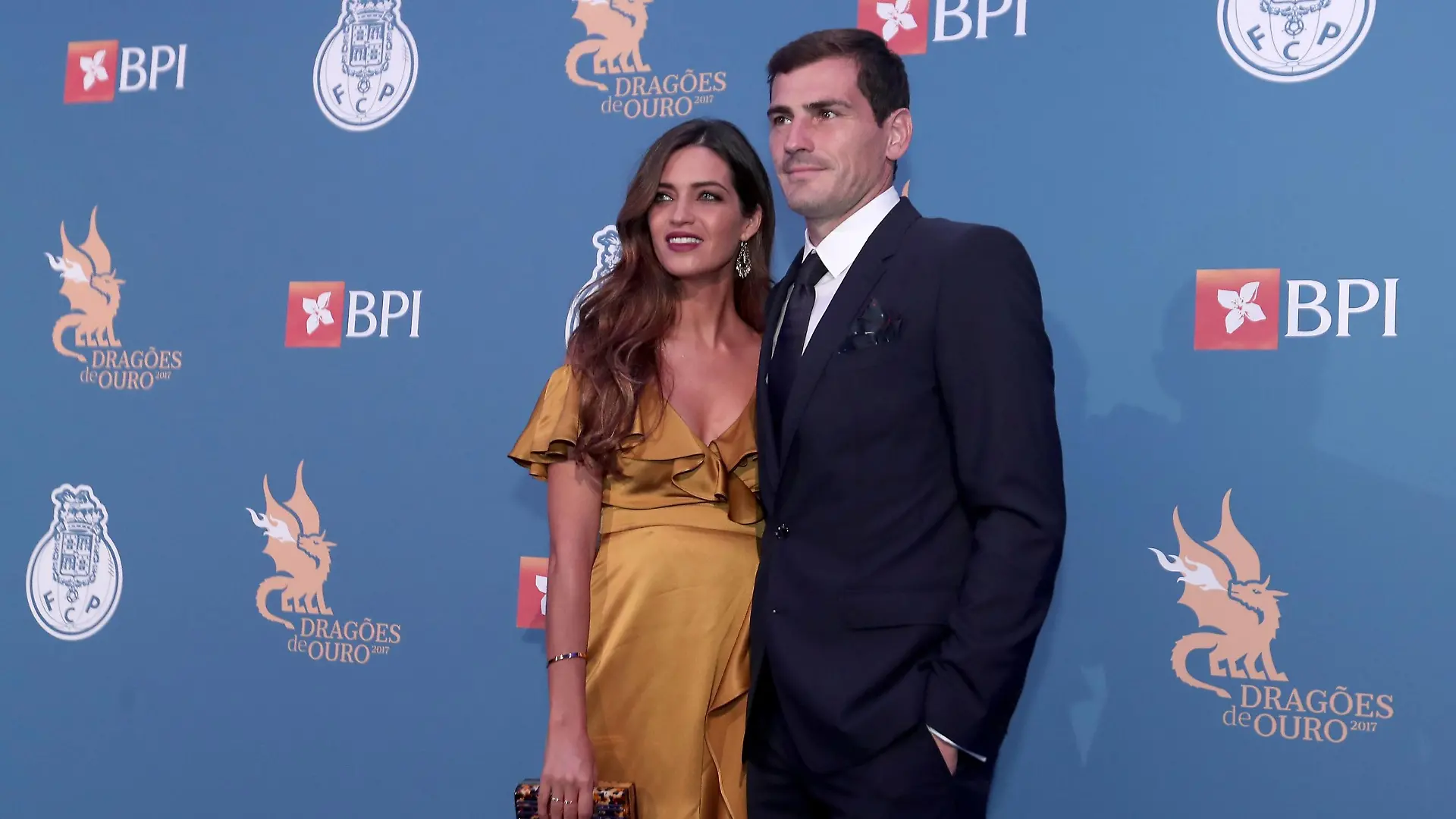 Dragons of Gold 2017 Porto, 10/25/2017 - The 2017 Golden Dragons ceremony took place tonight at the Porto Coliseum. Sara Carbonero Iker Casillas PUBLICATIONxINxGERxSUIxAUTxHUNxONLY xMiguelxPereirax