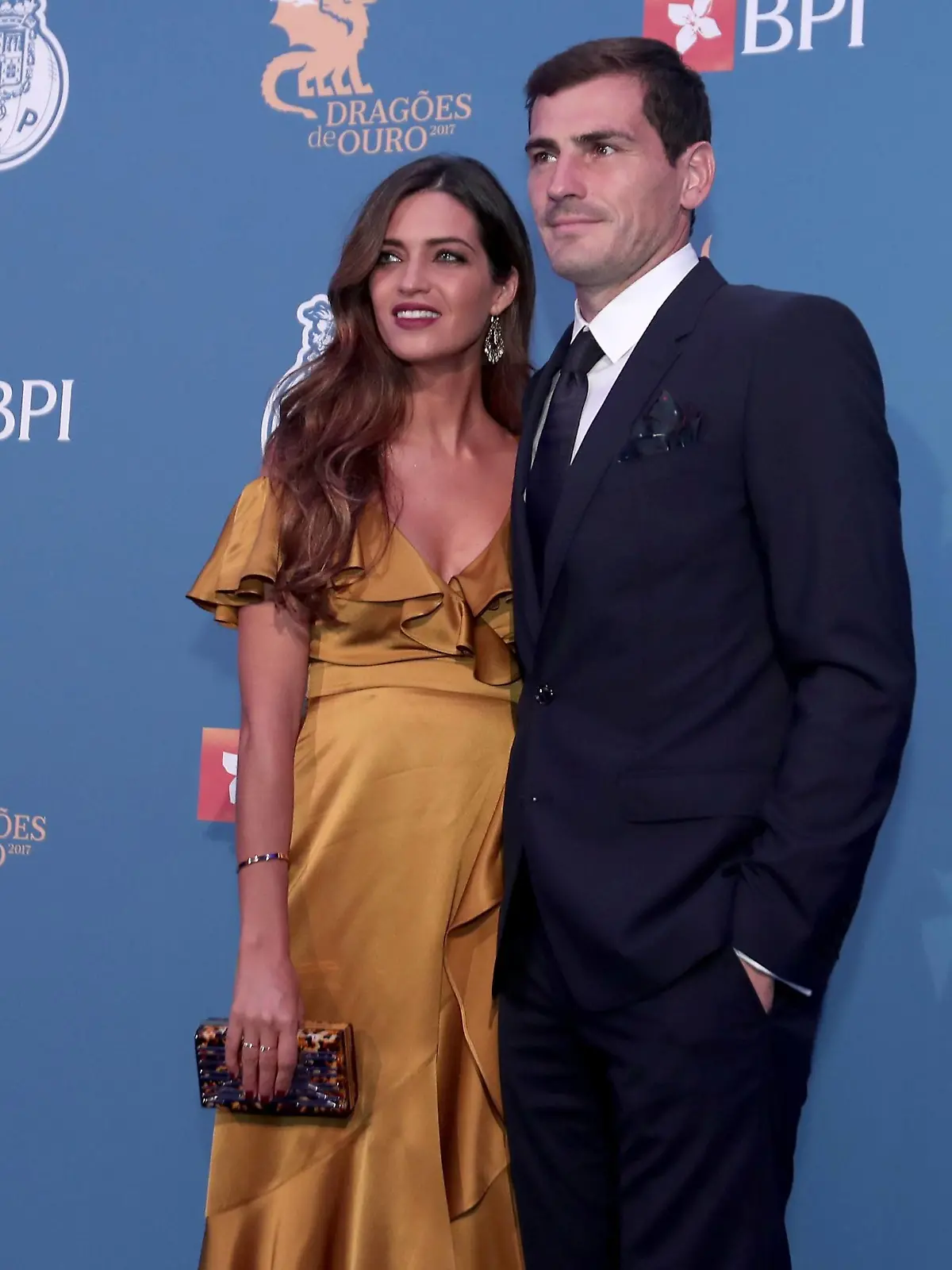 Dragons of Gold 2017 Porto, 10/25/2017 - The 2017 Golden Dragons ceremony took place tonight at the Porto Coliseum. Sara Carbonero Iker Casillas PUBLICATIONxINxGERxSUIxAUTxHUNxONLY xMiguelxPereirax