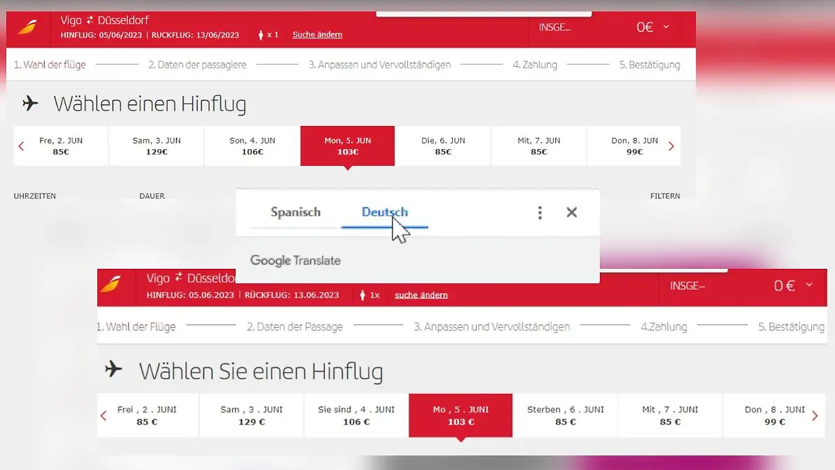 Technischer Fehler
