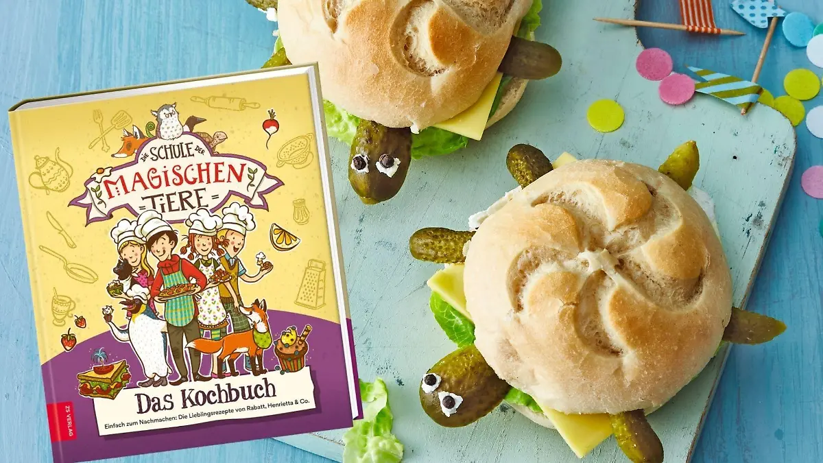 Schildkrötenbrötchen à la Schule der magischen Tiere