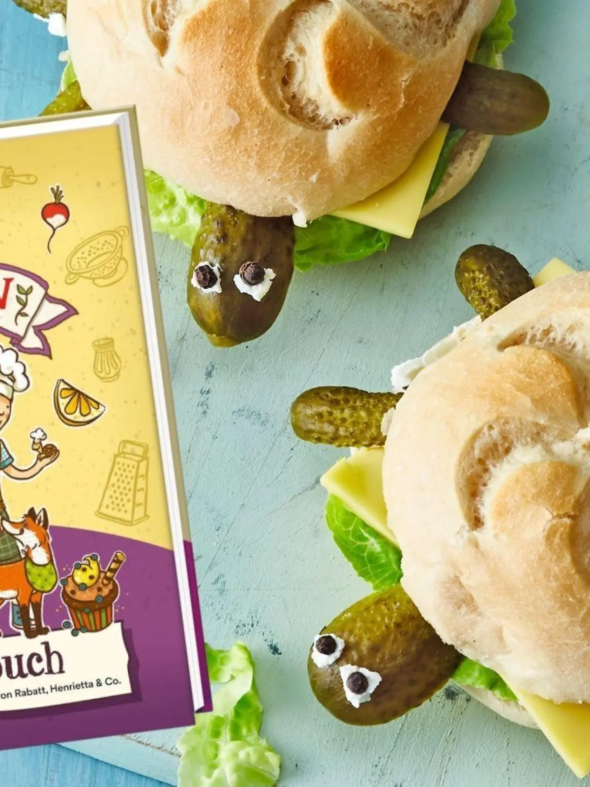 Schildkrötenbrötchen à la Schule der magischen Tiere