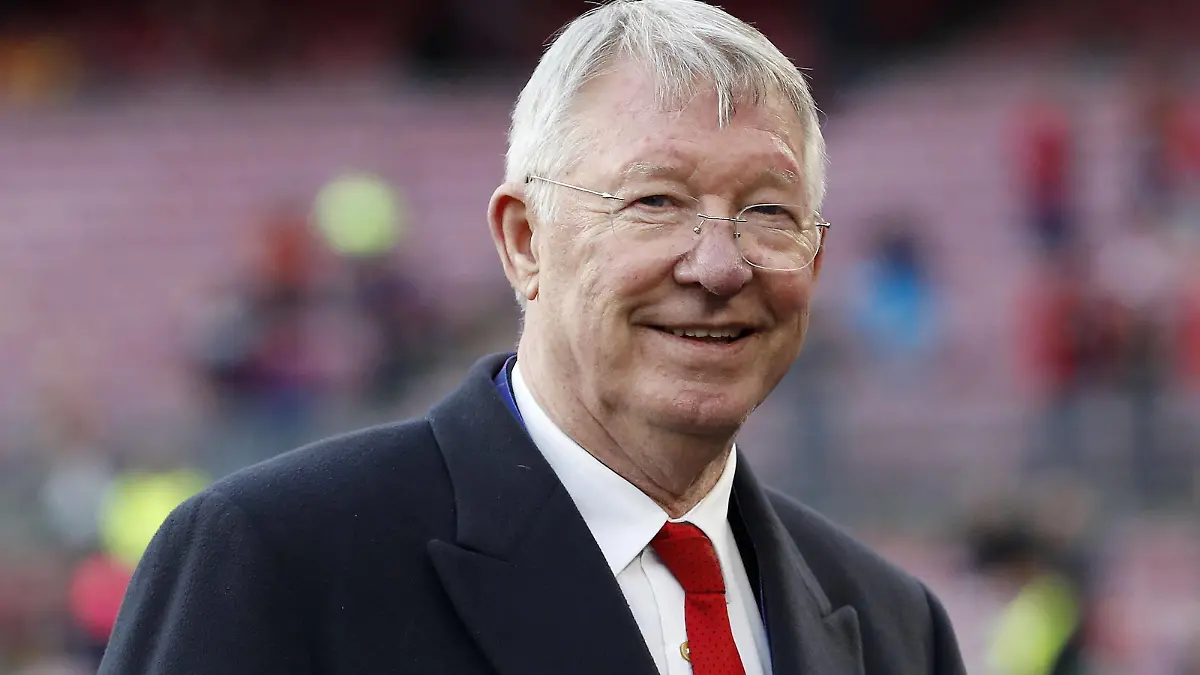  Sir Alex Ferguson during the UEFA Champions League quarter final match between FC Barcelona Barca and Manchester United ManU FC at Camp Nou on April 16, 2019 in Barcelona, Spain UEFA Champions League 2018/2019 xVIxVIxImagesx/xMauricexvanxSteenxIVx PUBLICATIONxINxGERxSUIxAUTxONLY 14316423