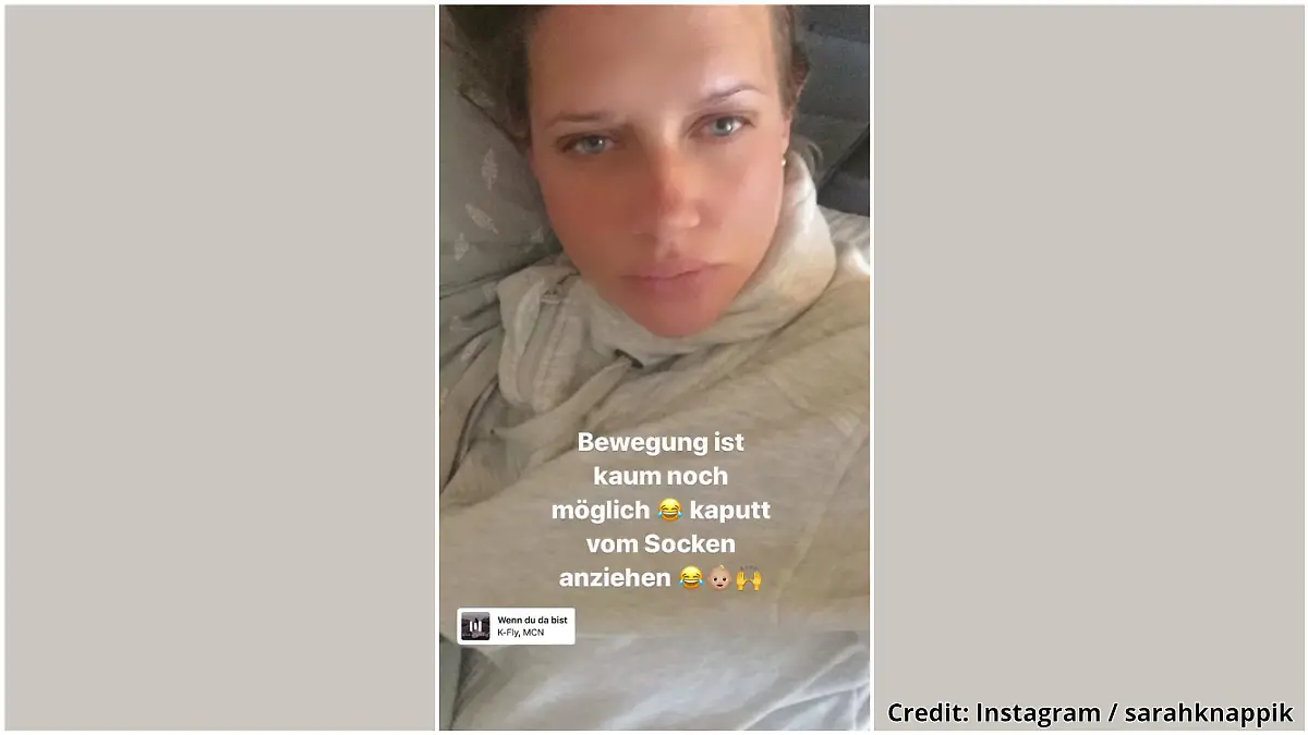 Sarah Knappik gibt Schwangerschafts-Update
