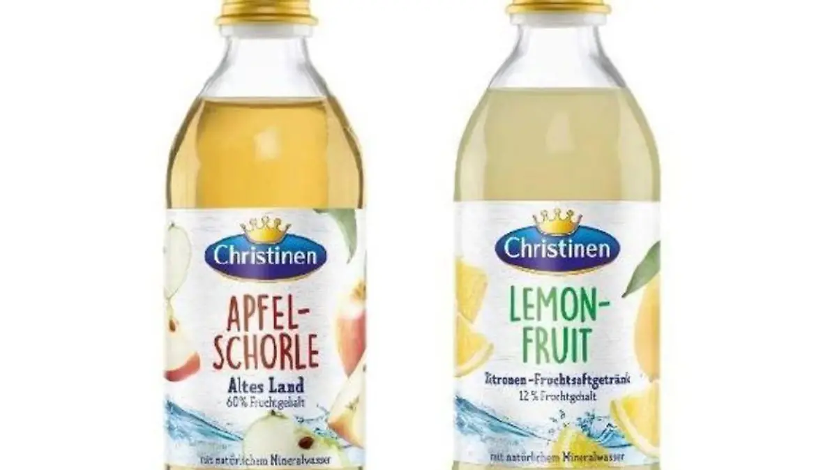 Apfelschorle und Limonade