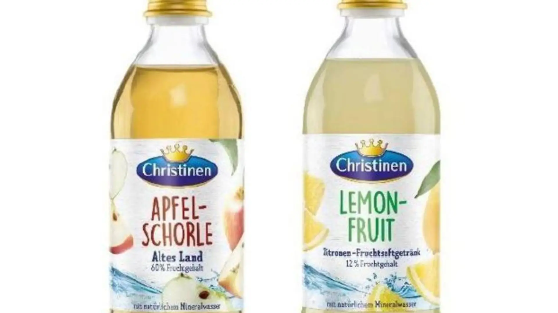 Apfelschorle und Limonade