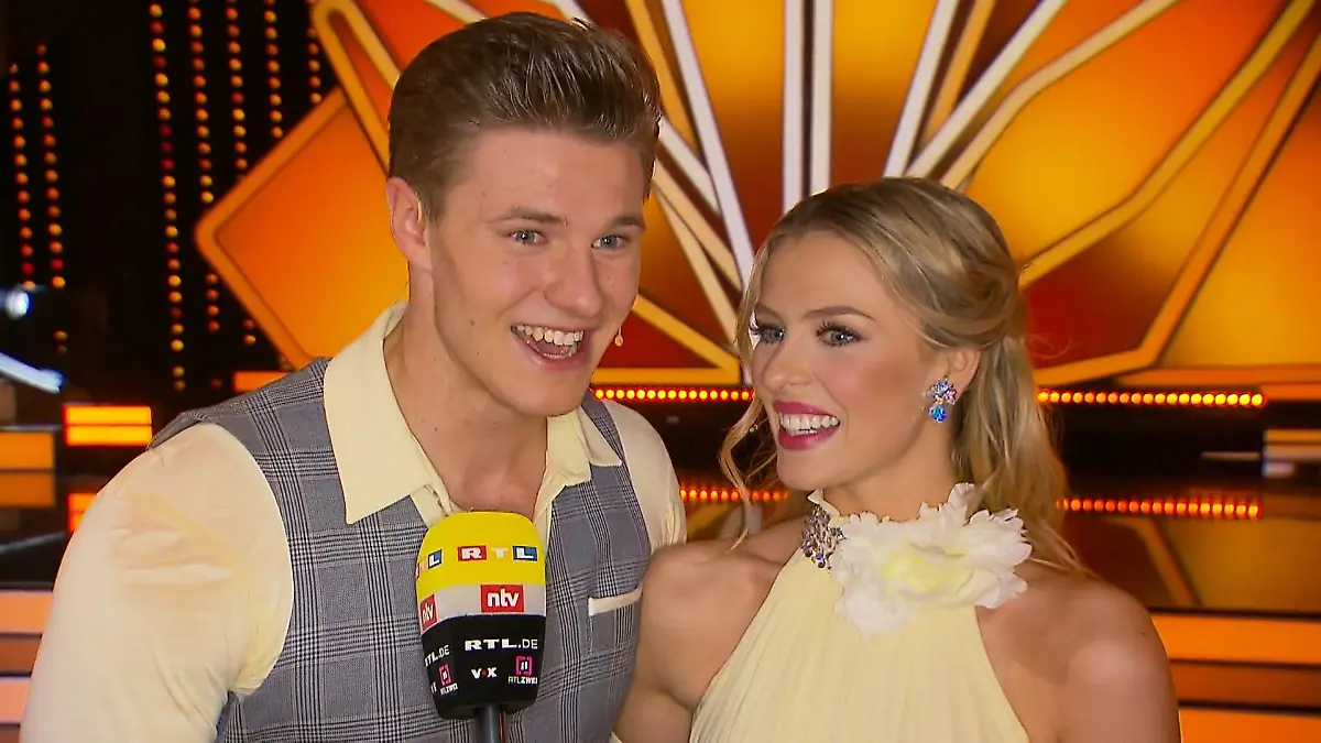 Simon & Patricija harmonieren perfekt miteinander „Let's Dance“-Tanzpaar